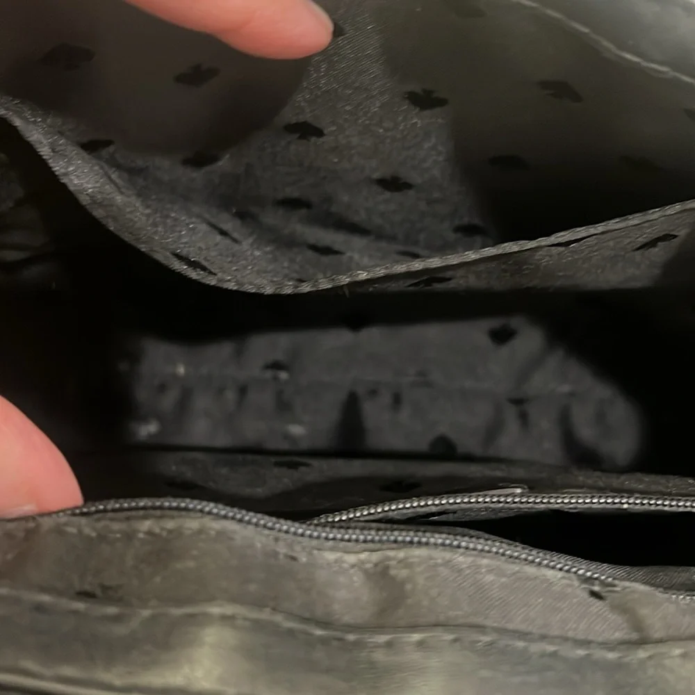 Kate Spade Bariar Lane Quilted Emelyn Crossbody Shoulder Black 7”-10”-3” EUC - Picture 14 of 16